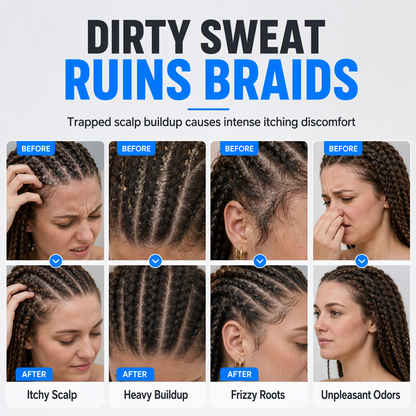🧴50% OFF NOW!Waterless Cleansing Mousse for Dreadlocks and Braids⏳