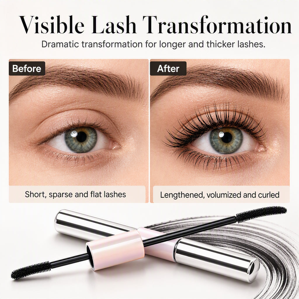 💜💞50K+ SOLD!👁️Double-Ended Waterproof Volumizing Mascara🍀