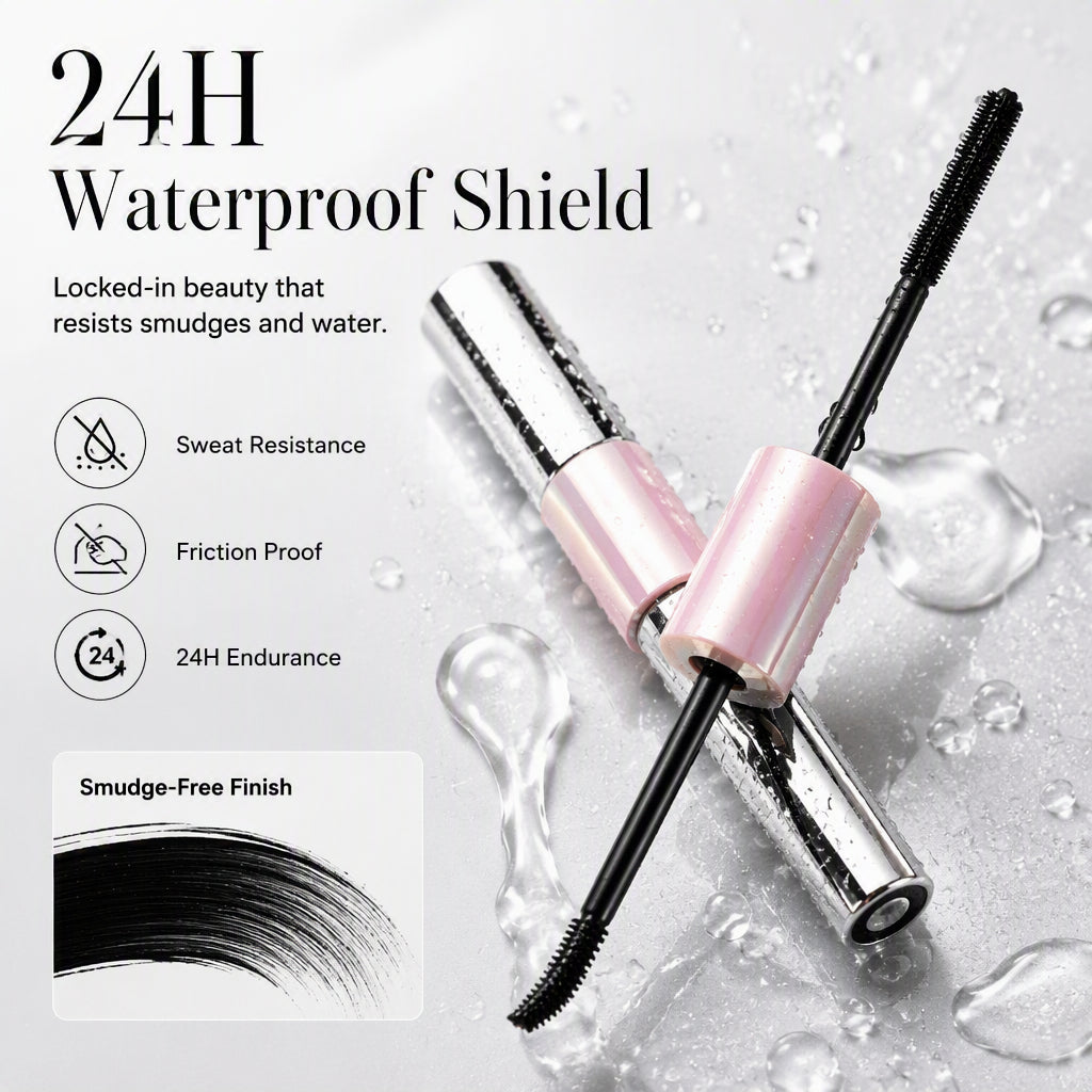 💜💞50K+ SOLD!👁️Double-Ended Waterproof Volumizing Mascara🍀