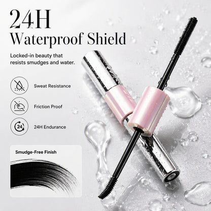 💜💞50K+ SOLD!👁️Double-Ended Waterproof Volumizing Mascara🍀
