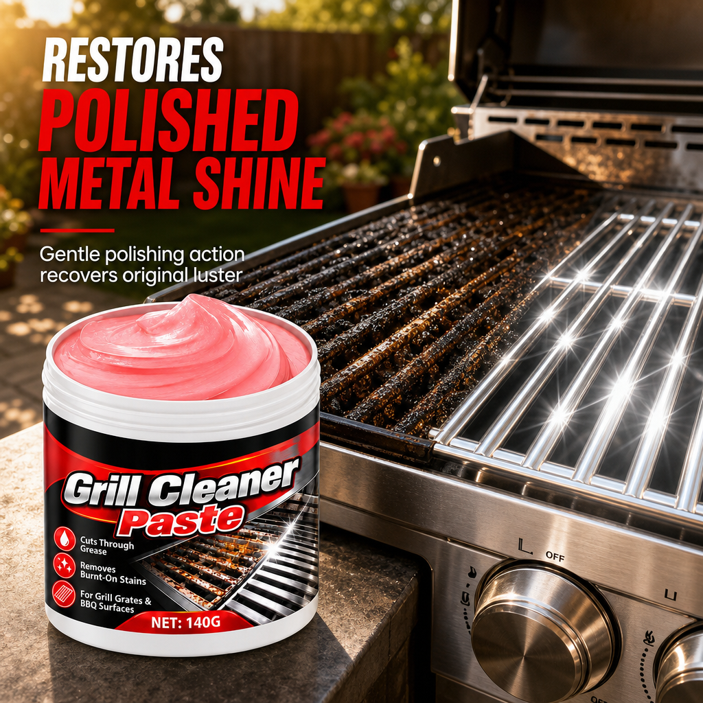 Oven and Grill Cleaning Paste for Tough Grease Removal⏳