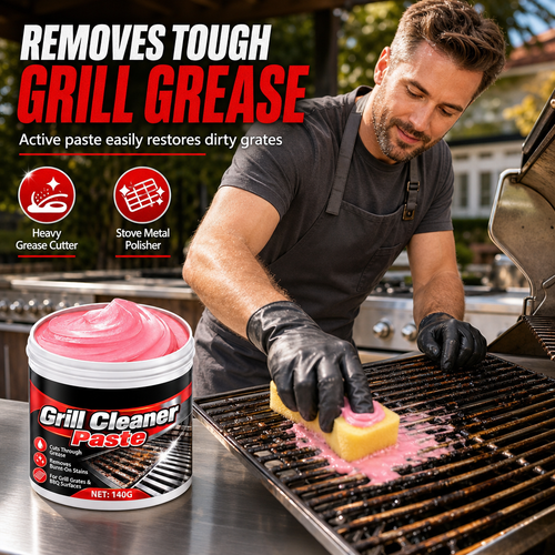 Oven and Grill Cleaning Paste for Tough Grease Removal⏳