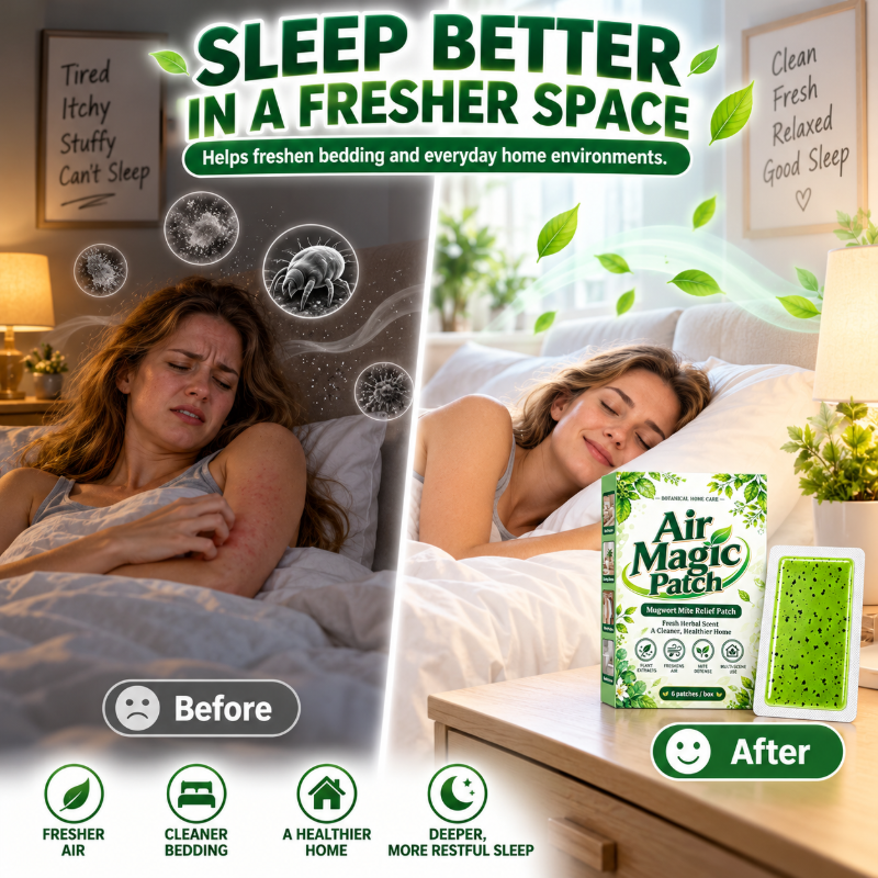 Long-Lasting Mugwort Mite Relief Patch