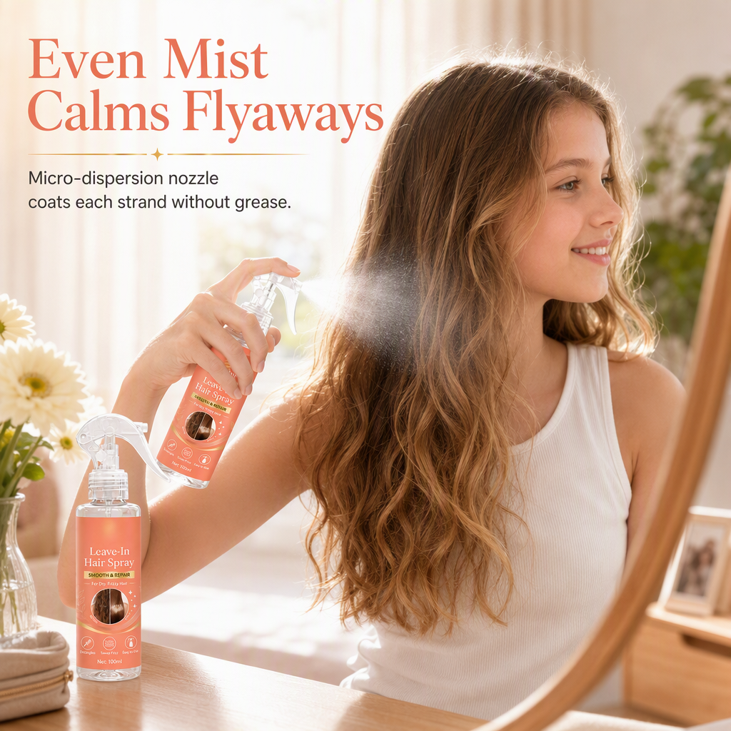 Smoothing and Repair Leave-In Hair Spray for Dry Frizzy and Tangled Hair 100ml⏳