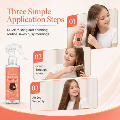 Smoothing and Repair Leave-In Hair Spray for Dry Frizzy and Tangled Hair 100ml⏳