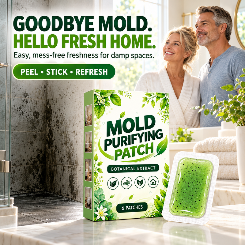 🧪50% OFF NOW! 6Pcs Mold Purifying Patches – Botanical Mildew Removal Pads🍀