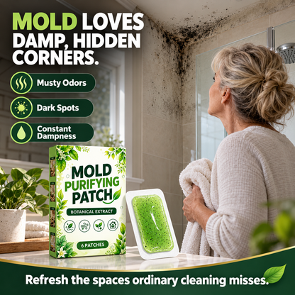 🧪50% OFF NOW! 6Pcs Mold Purifying Patches – Botanical Mildew Removal Pads🍀