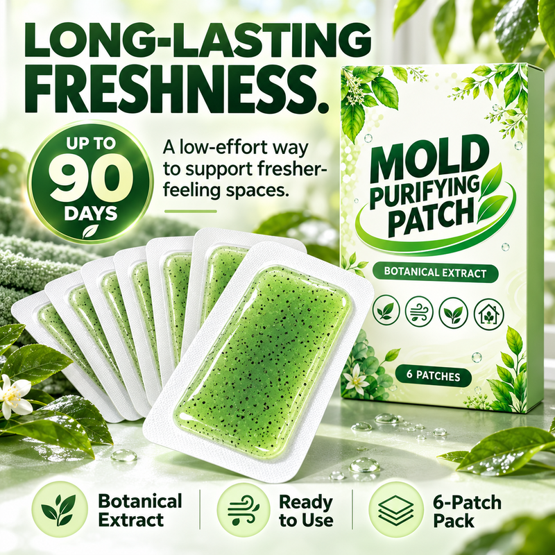 🧪50% OFF NOW! 6Pcs Mold Purifying Patches – Botanical Mildew Removal Pads🍀