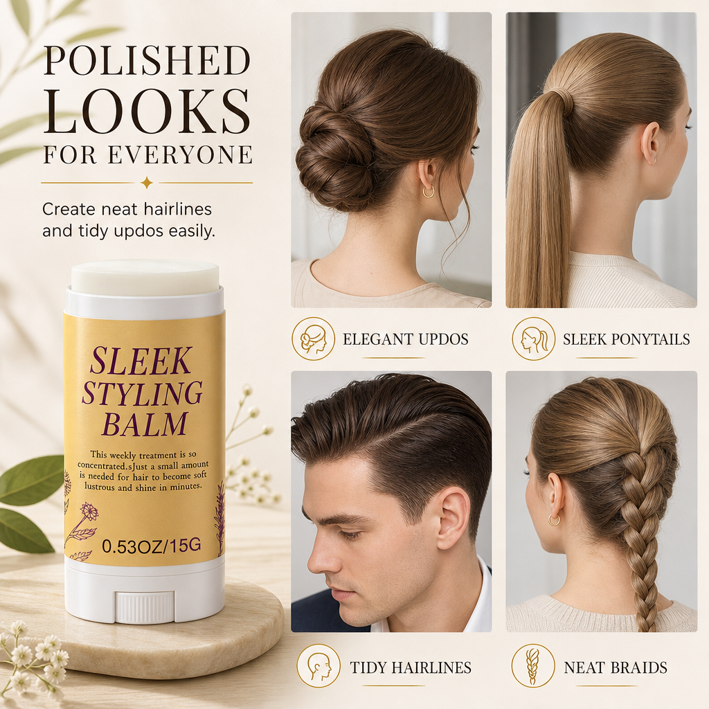 Fresh Styling Stick for Flyaway Hair and Frizz Control🍀