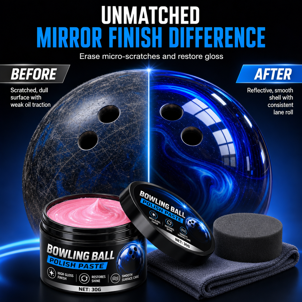 Bowling Ball Polishing Paste for Surface Gloss Restoration