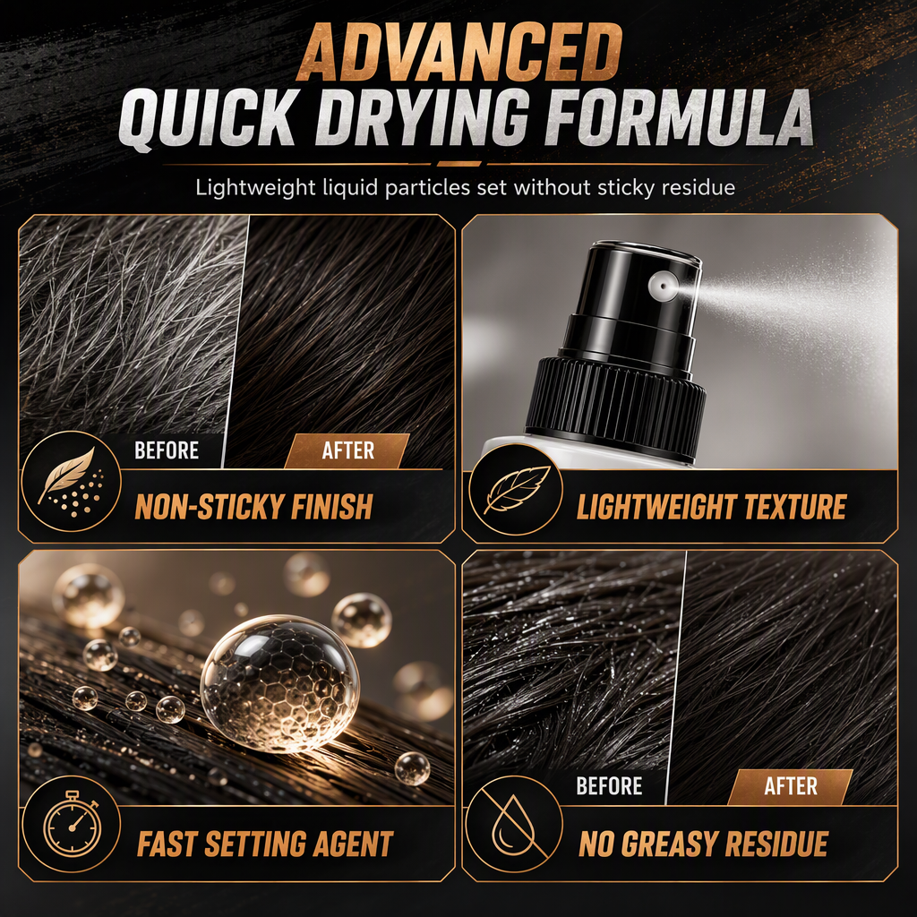 Men's Hair and Beard Dye Spray⏳