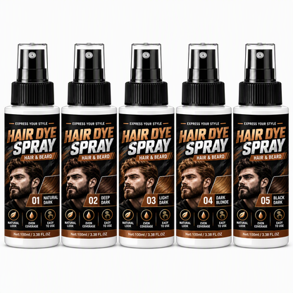 Men's Hair and Beard Dye Spray⏳