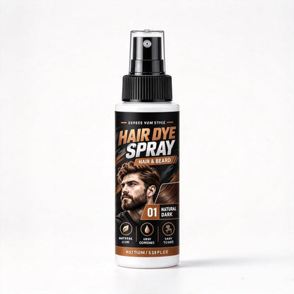 Men's Hair and Beard Dye Spray⏳