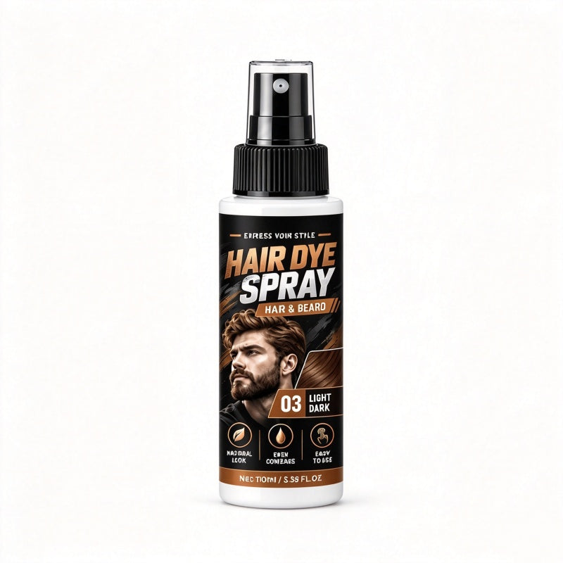 Men's Hair and Beard Dye Spray⏳