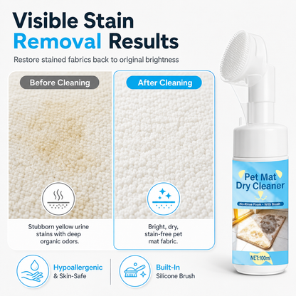 No-Rinse Pet Urine Stain Remover for Dogs and Cats