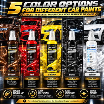 🎁🔥Available in multiple colors——Car Scratch Repair Spray for Minor Scratches and Quick Touch Up🍀
