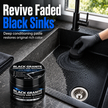 🖤✨ Black Sink Restorer – Bring Back the Deep Black Shine!🍀