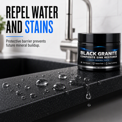 🖤✨ Black Sink Restorer – Bring Back the Deep Black Shine!🍀
