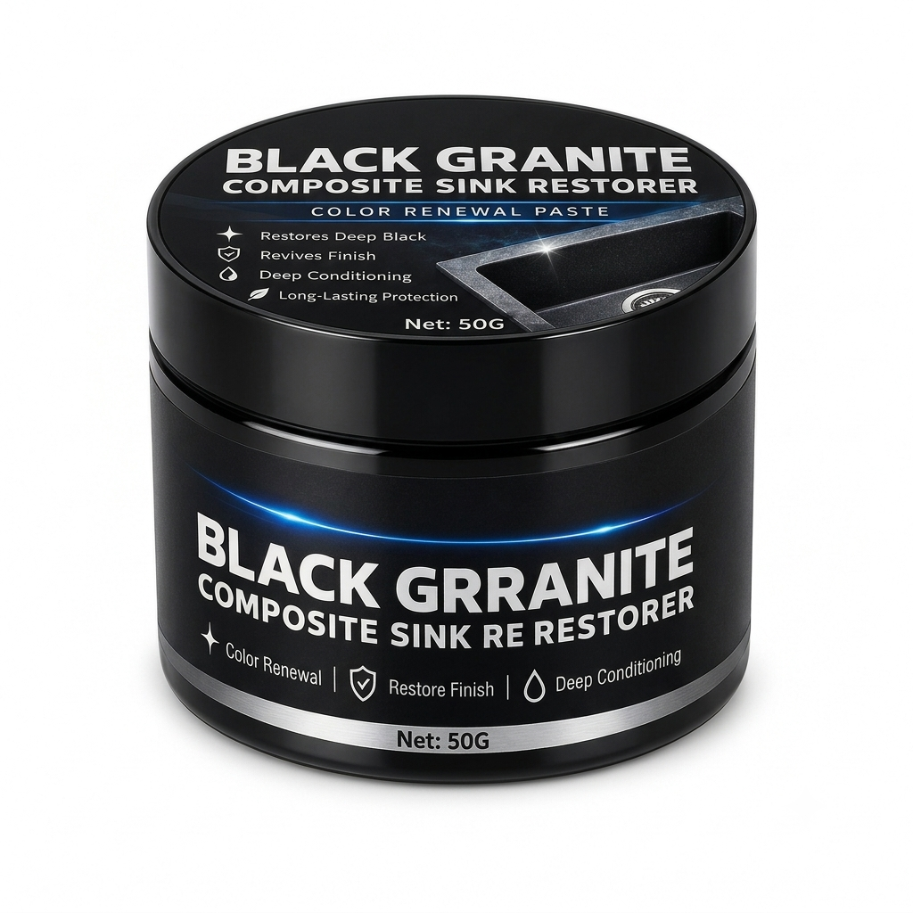 🖤✨ Black Sink Restorer – Bring Back the Deep Black Shine!🍀