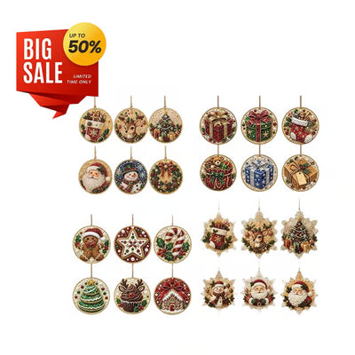Christmas DIY Diamond Painting Ornaments