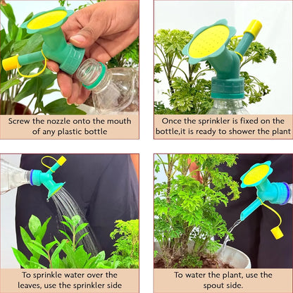 🌿LAST DAY SALE 60%OFF💧Plant Watering Bottle Sprinkler Cap-6pcs